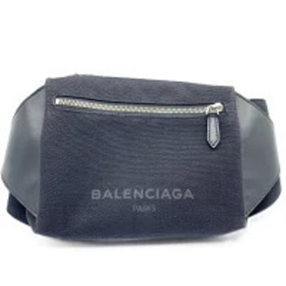 Balenciaga Body Bum Crossbody Belt Bag Shoulder Waist Clutch Black
